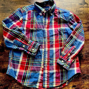 Ralph Lauren | little boys button down collar dress shirt. Size: 5.